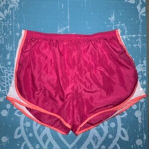 Pink and Orange Athletic Shorts